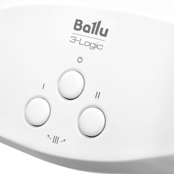 Электрический проточный водонагреватель 3,5 кВт Ballu 3-logic TS (3,5 kW) - кран+душ в Москве
